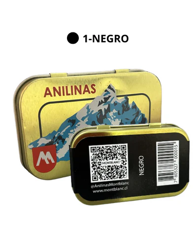 1-NEGRO Anilina Montlanc - Cajita Dorada