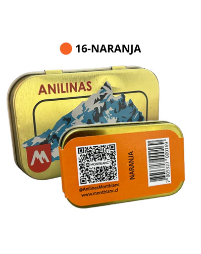 16-NARANJA Anilina Montlanc - Cajita Dorada