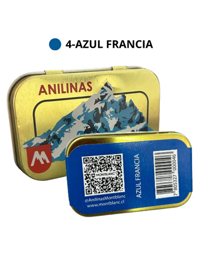 4-AZULFRANCIA Anilina Montlanc - Cajita Dorada