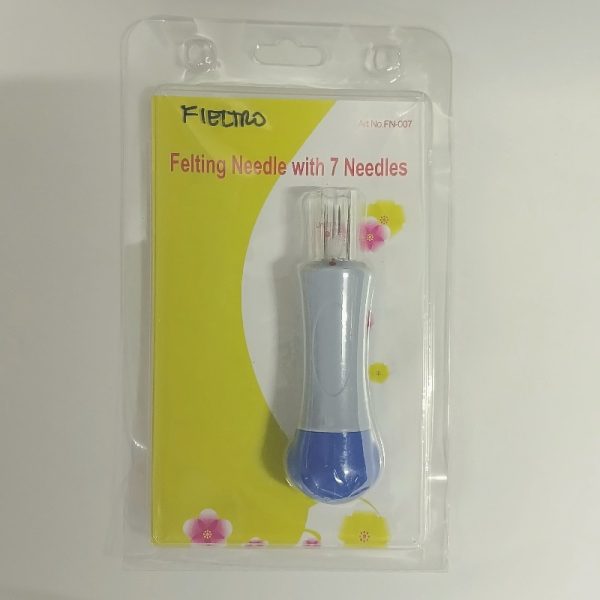 Aguja para fieltro 7 agujas