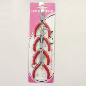 Set 4 Mini Alicates para Bisutería