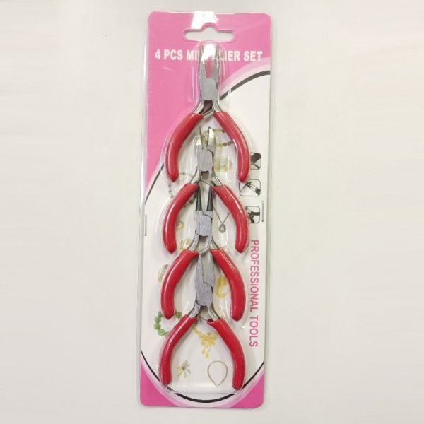 Set 4 Mini Alicates para Bisutería
