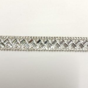 Strass Plateado