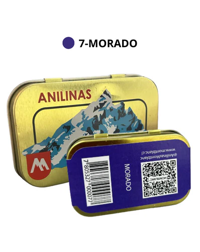 7-MORADO Anilina Montlanc - Cajita Dorada